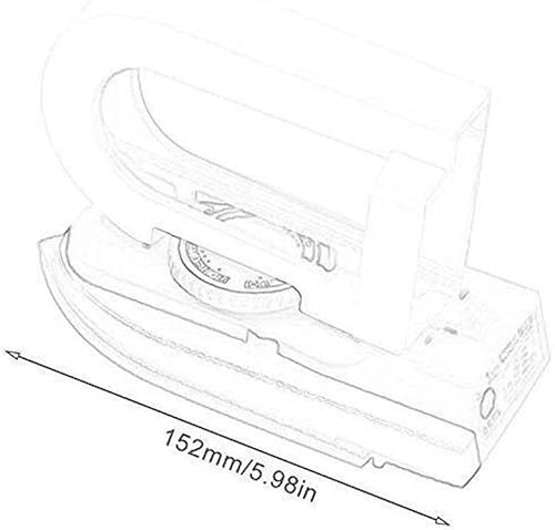 Miniatura 2 de CZDYUF - Vaporizador de ropa vaporizador de viaje vaporizador de tela de mano de 30 segundos calentamiento rápido removedor de arrugas plancha de