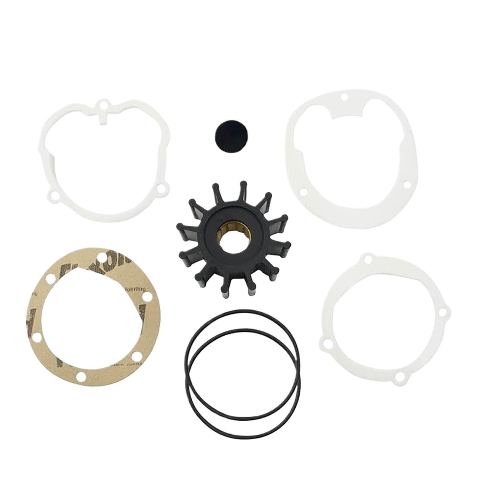 Kit de reparación impulsor flexible marino universal 09-1027B 09-1027B-1, adecuado for piezas la serie J F5B-9