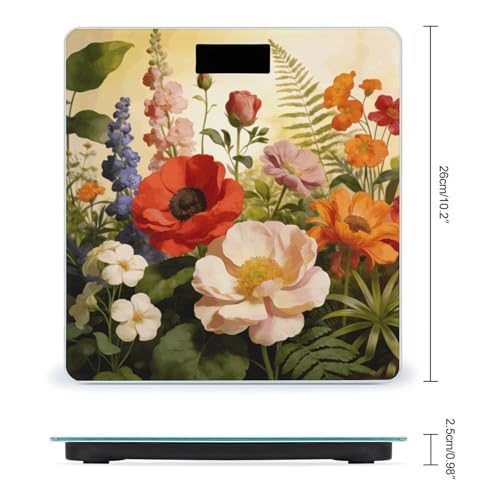 Báscula Digital de Baño Precisa con Pantalla LCD Grande miniatura 2