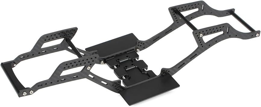 Carbon Fiber LCG Chassis Kit for 1/10 RC Crawler SCX10 II Element Enduro