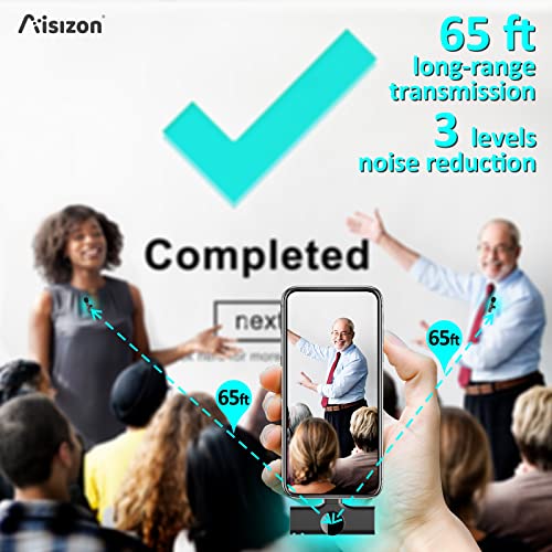 Image of Wireless Lavalier Microphone for iPhone15, Wireless Clip Mic, Clip on Microphone A7d, for iPhone, iPad, Computer, Mike for YouTube, Zoom Meeting, Video Recording