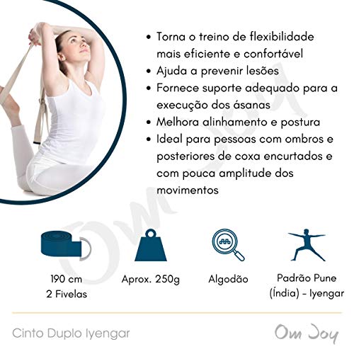 Cinto Duplo Iyengar Yoga
