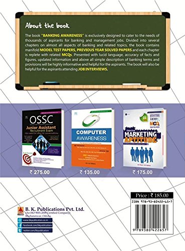 Banking Awareness (Objective with Subjective) (The Complete book for IBPS, SBI and RBI Examinations (15 August 2014)) 1