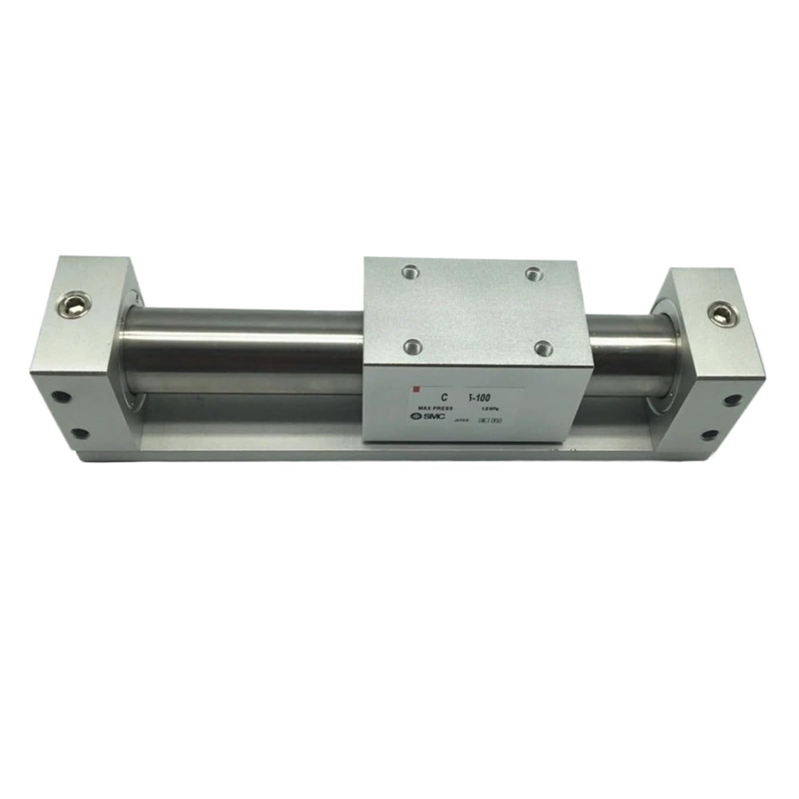 Vérin pneumatique sans tige CY3R25-100 gain de place pour système de convoyage compact