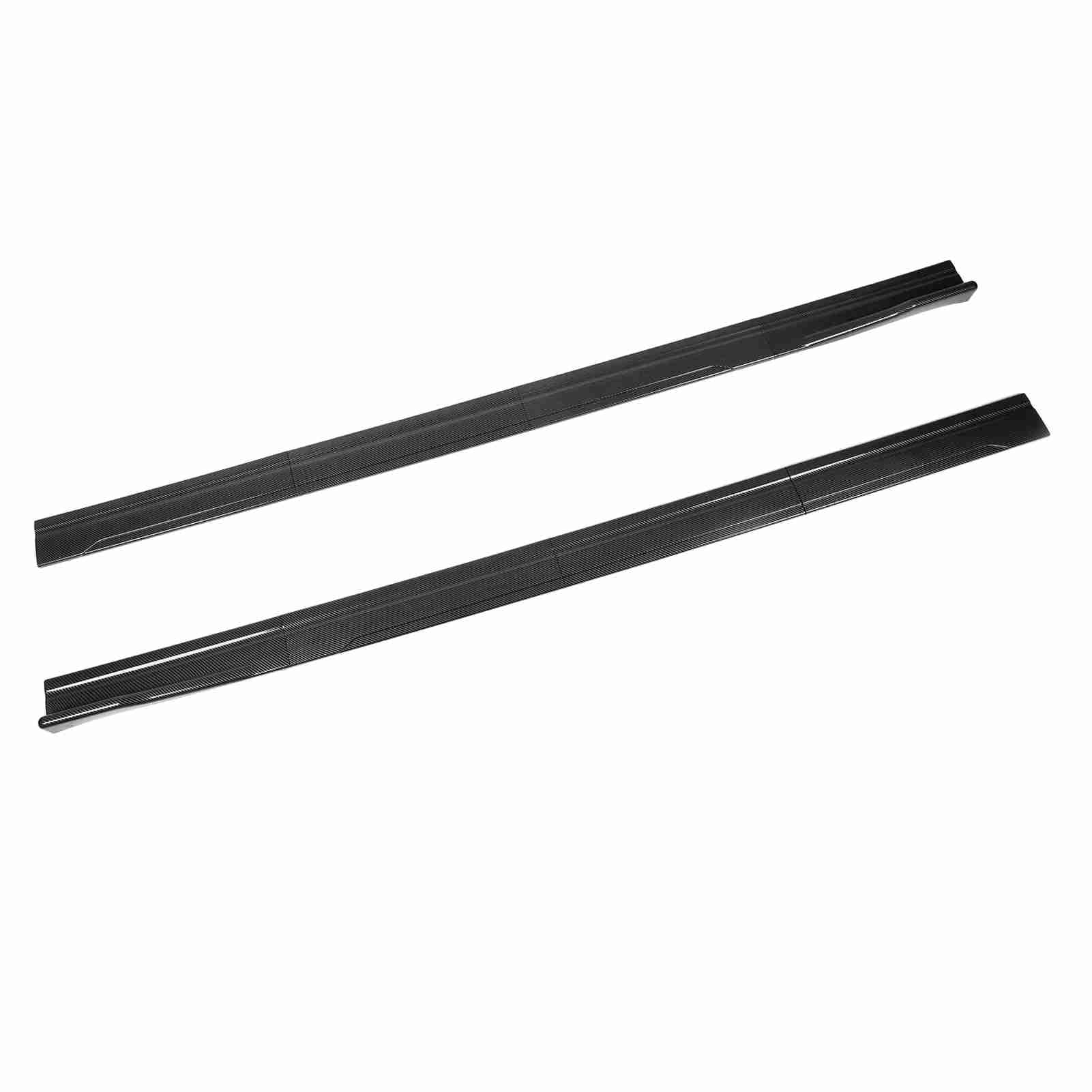 Boczne listwy progowe Miskall 2M / 78,7 cala Uniwersalne tylne listwy progowe Winglets Dyfuzory dla Accord (Błyszczący wzór włókna węglowego)