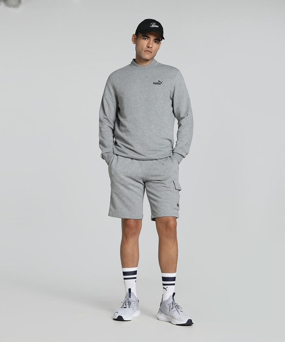 PUMA Ess Small No. 1 Logo Crew TR Sweats d'équipage Homme (Lot de 1)