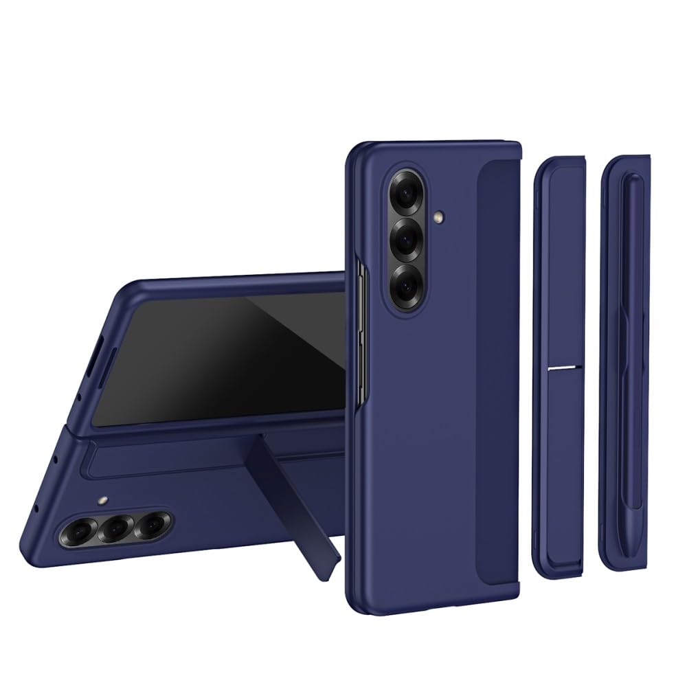 Coque rigide antichoc Samsung Galaxy Z Fold 7 silicone à rabat support - 8