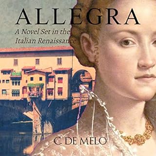 Allegra Audiolibro Por C. De Melo arte de portada