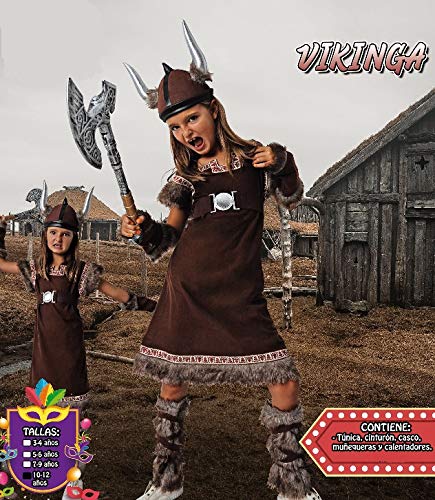 Costumizate! Viking Costume Different Sizes for Children Costume Parties or Carnival