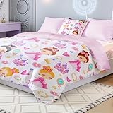 Wajade Kinder Bettdecke 135x200 ohne Bezug 4 Jahreszeiten Jungen Prinzessin...
