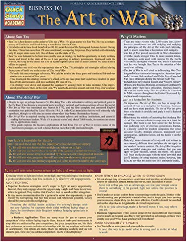 Business 101: The Art of War (Quick Study Business) - Image 2