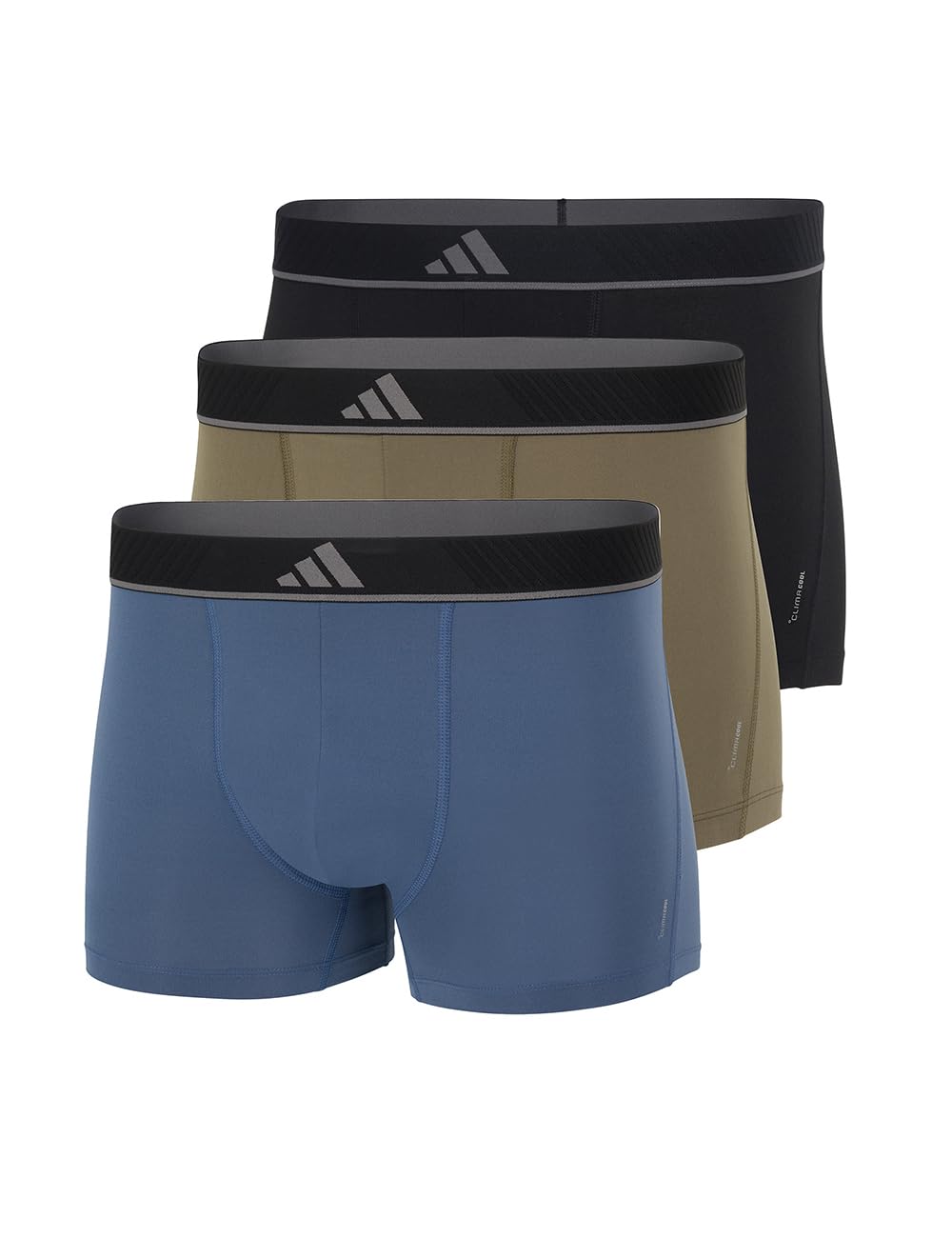 adidas Herren Trunk (3 Pack) - Active Micro Flex Eco - Boxershorts enganliegend - Bequeme Unterwäsche