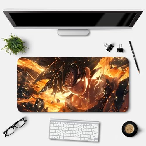 Image of Anime fearturing Large Gaming Mouse Pad, Extended Desktop Mat, 58 x 28 cm. (DS 9)
