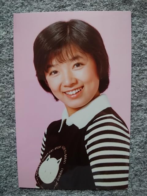 Amazon.co.jp: 榊原郁恵 カラーブロマイド① 縦13 8cm 横8