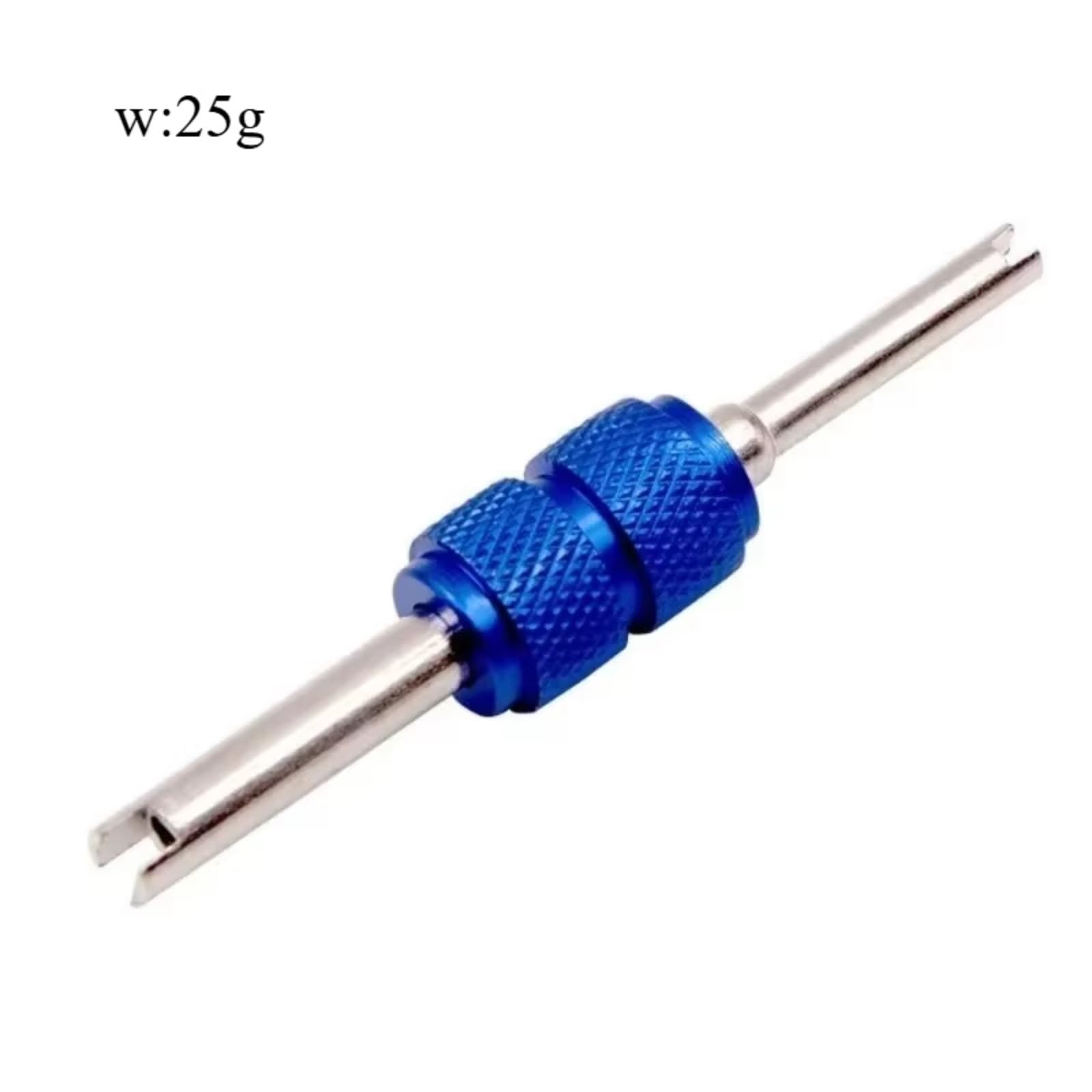 Accesorios Coche RC para Válvulas Universales Núcleo Extractor Destornillador Doble Uso Herramienta Reparar Neumáticos Y Ruedas Auto Camión RC Accesorios Mejoras Repuesto(Blue)