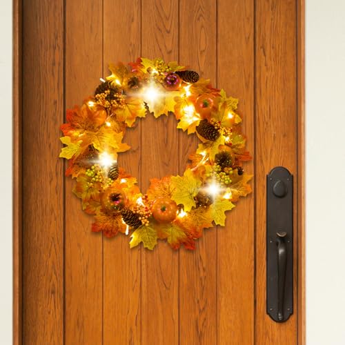 Couronne d'automne pour porte d'entrée : la solution idéale pour votre décoration extérieure - 3