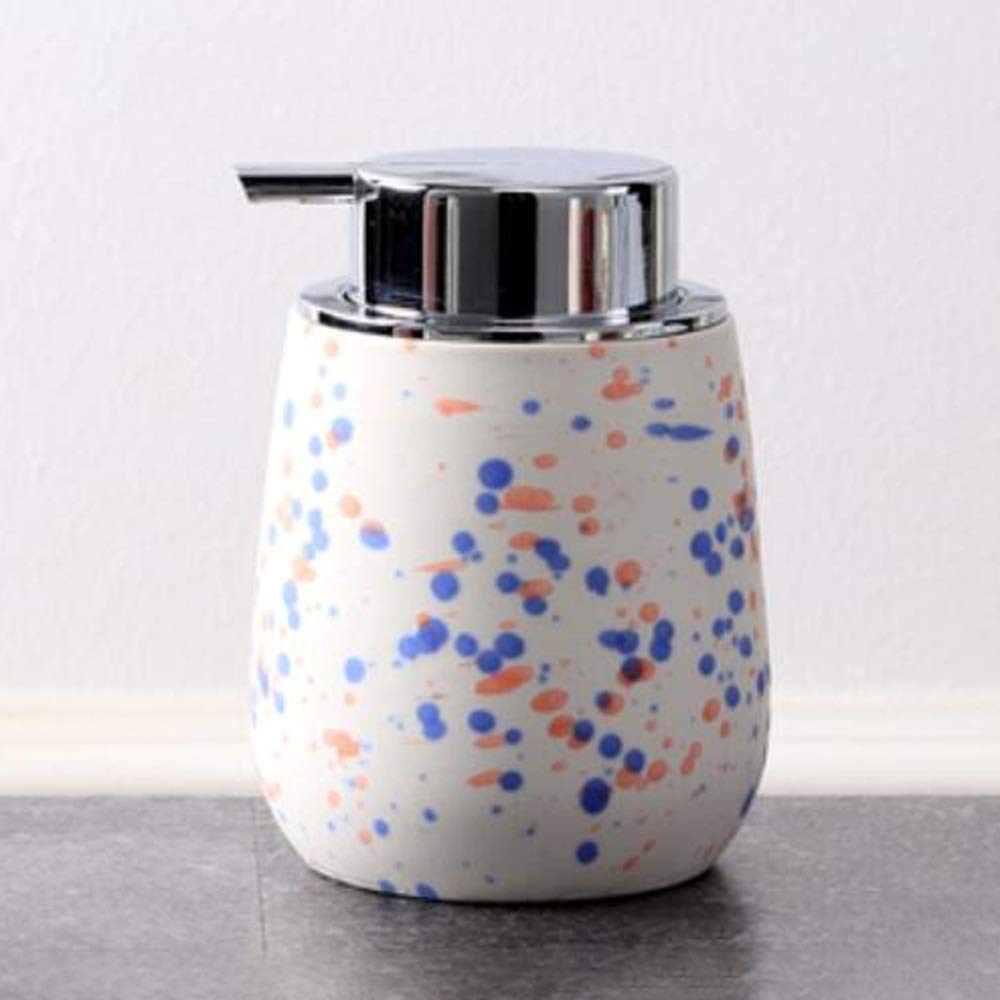 CaihongweiCeramics Creative Soap Dispenser with Pump Hand Sanitizer Bottle Lotion Jar Liquid Bottle Housewares for Bathroom Hand sanitizer push type empty bottle lotion bottle (Color : A)