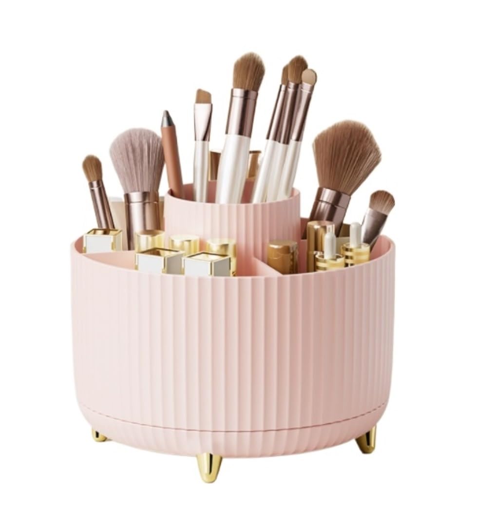 Organizzatore Scrivania Organizer da Scrivania Portapenne A Doppio Scopo per per Penne con 5 Slot per Articoli Artistici Ufficio(B)
