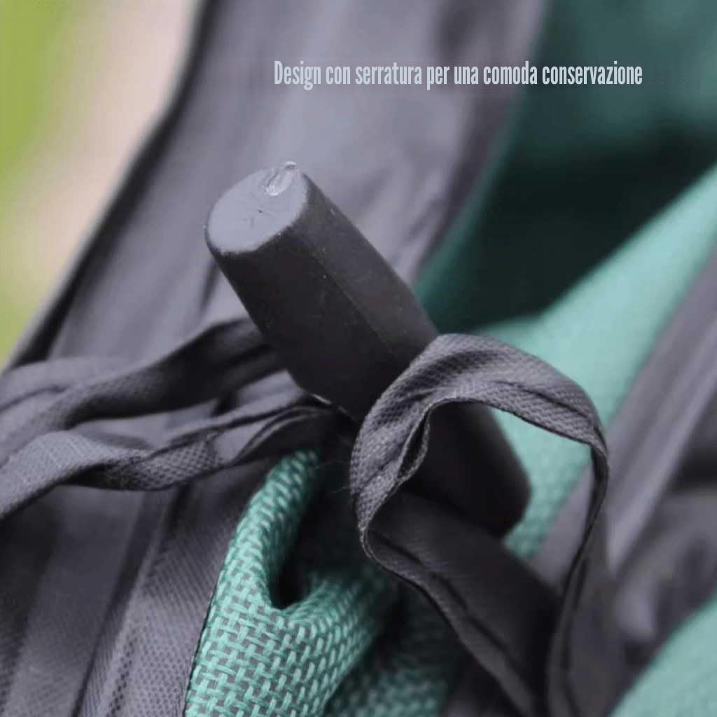 165 L Pop Up, sacco per rifiuti da giardino, in tessuto Oxford 600D, grande raccoglitore per foglie, sacco per foglie, sacco, autoportante, resistente all'usura, custodia rigida