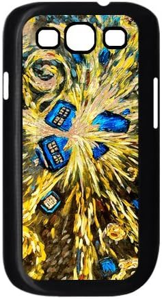 Doctor Who Van Gogh's Exploding Tardis Case Cover Protector Accessory for Samsung Galaxy S3 I9300 I9308 I939