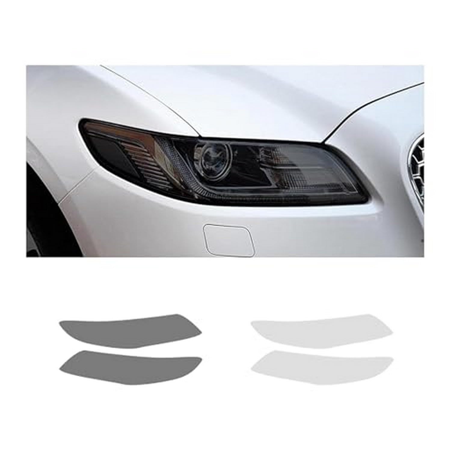 Film de protection pour phare Lincoln Continental anti-rayures en vinyle TPU thermocollant