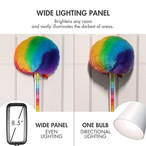 Tenergy Led Floor Lamp Desk Lamp, 2-In-1 Dimmable Task Lamp With 4 Color Temperatures, 5 Dimming Levels, 60-Min Timer, Flexible Gooseneck, Touch Control Floor Lamp For Reading/Crafting, 2000 Lumens #TOP3