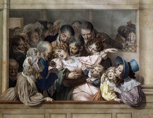 Tableau Boilly L'effet du mélodrame impression art mural vintage pour déco de chambre 60x90cm