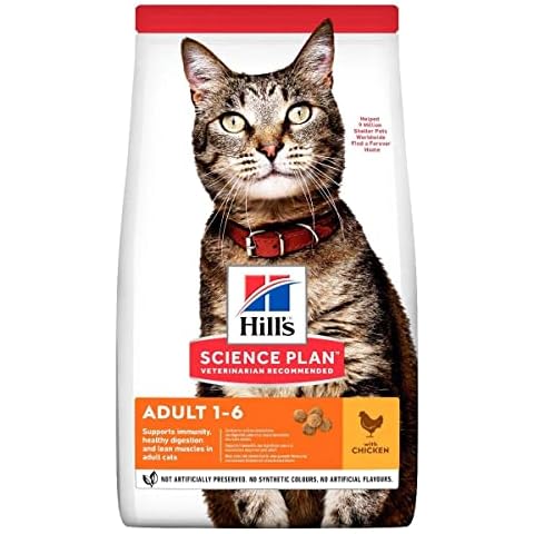 Hills Science Plan Adult Dry Cat Food Chicken 1.5kg (Single Dry Chicken) Cover