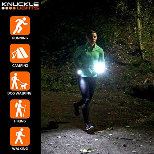 Knuckle Lights Advanced Running Lights for Runners with Unique