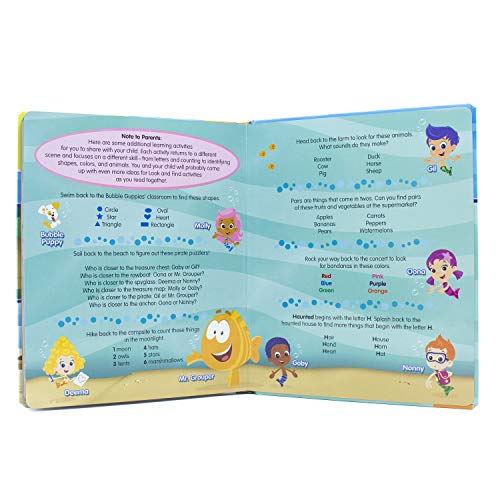 Nickelodeon Bubble Guppies First Look and Find Book #TOP6