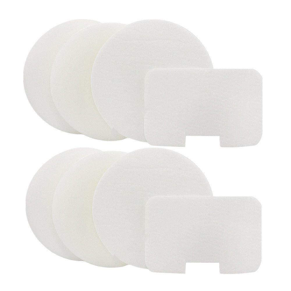 Eztronics Corp 2-Pack -for Shark NV22L Navigator Replacement Foam and Felt Compatible Filters,fits NV22,NV22C,NV22T,NV22Q,Replaces Part # XF22