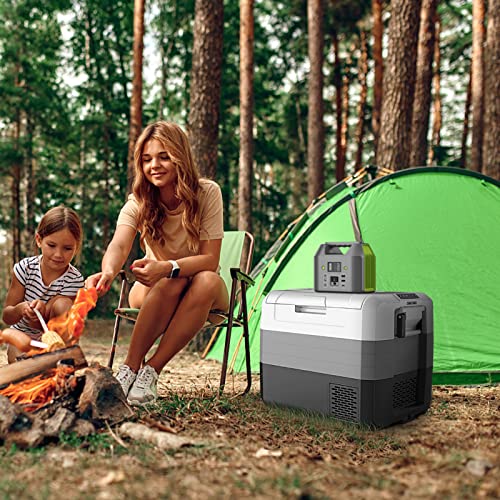EnginStar Portable Power Station 150W 155Wh,Power Bank with 110V AC Outlet, Travel Carrying Case Storage box for 150W Power Station,6 Outputs External Battery Pack with LED Light for Home Camping - Image 5