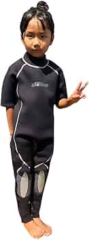 Amazon | dlife ウェットスーツ 子供用 シーガル 男の子 女の子 半袖