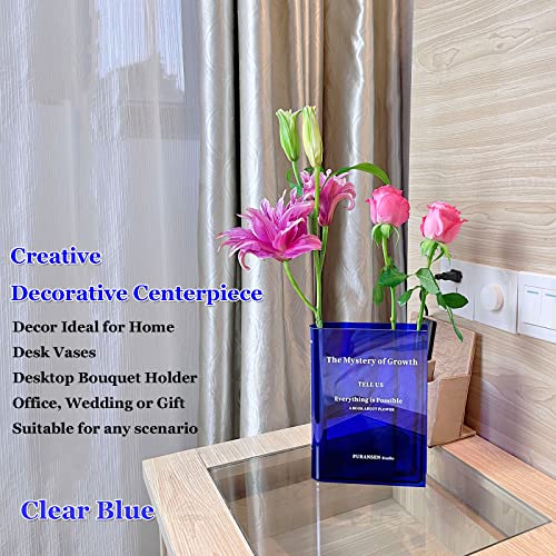 Puransen Acrylic Flower Vase for Aesthetic Room Decor - Image 4