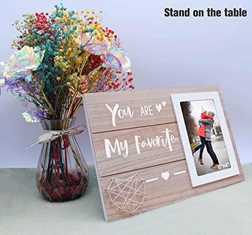 Nzy Best Friend Gift - Soul Mates Gift - You Are My Favorite - Picture Frame Gift - Boyfriend Or Girlfriend Present For Anniversary Valentine's Day Birthday Christmas - Photo Frame Gift #TOP4