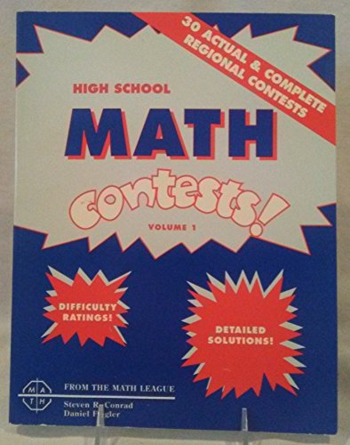 Math Contests: High School, Volume 1: School years 1977-78 & -1981-82