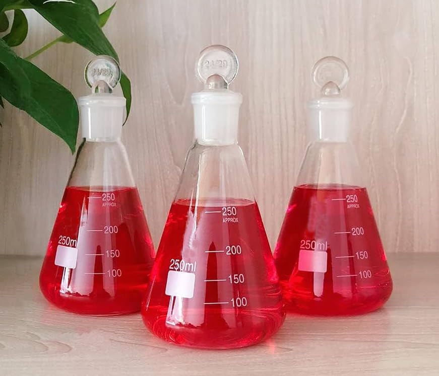 Conical Flask with Stopper (1000ml (Pack of 2))-image-33