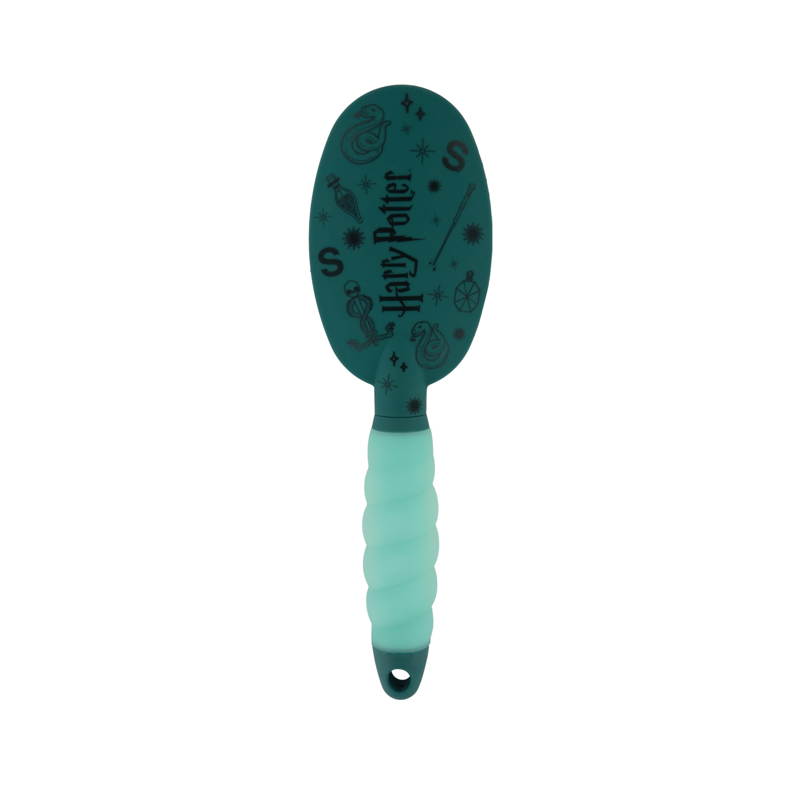 Harry Potter, Detangling Hair Brush, Ergonomic Brush, Silicone Gel Handle, All Hair Types, Official Hogwarts School Accessory - Image 3