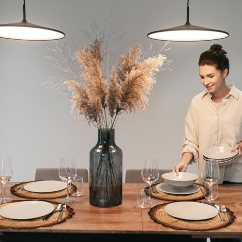 Sets de table jetables marron rustique pour protéger et décorer une table