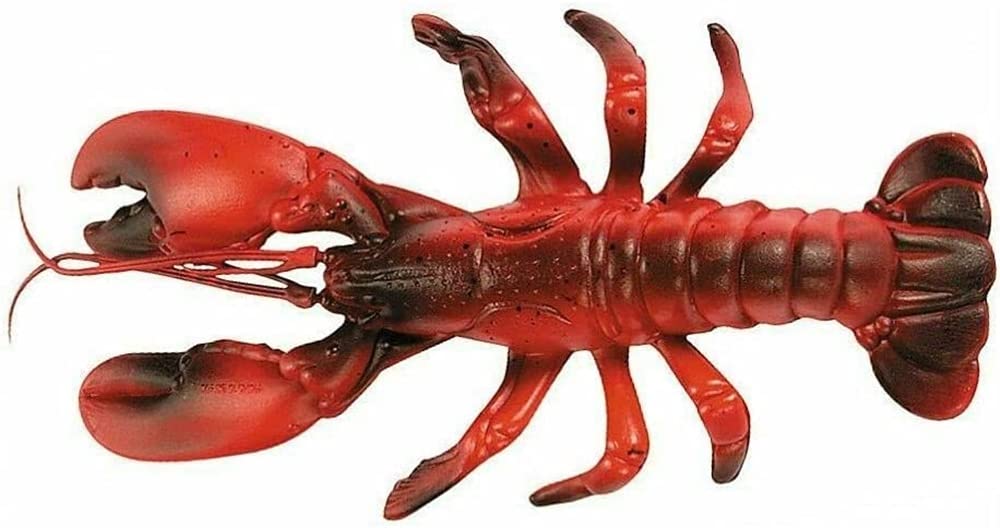 Plastic Lobster Centerpiece Decoration | Big 11.5 x 6 inch Red Realistic