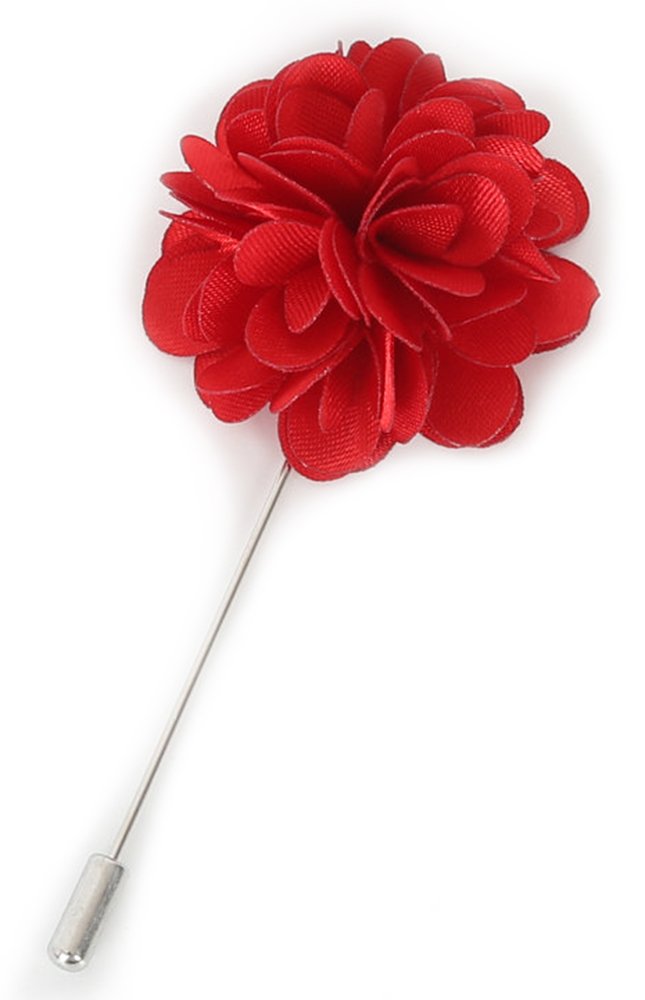 Gentleman's Essentials Premium Handmade Flower Lapel Pin Boutonniere