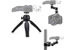 Acetaken 3-in-1 Zoom Recorder Tripod Mount Kit for Zoom H6 H5 H4n H2n H1n