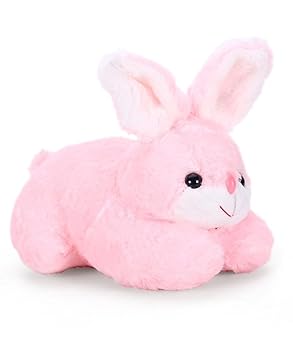 Babique Cute Pink Rabbit soft Toys 26 cm (pink) - image, photos