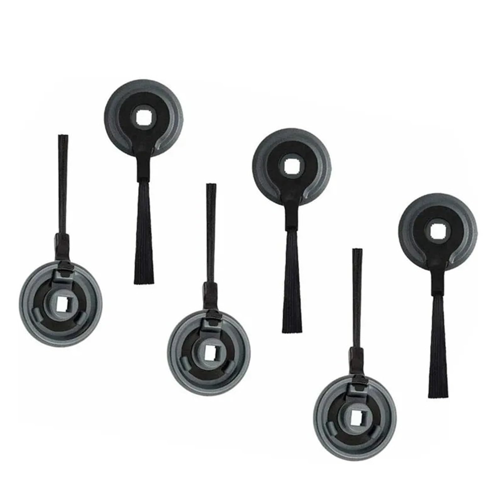 Cepillos laterales Shark RV850 que eliminan suciedad en esquinas