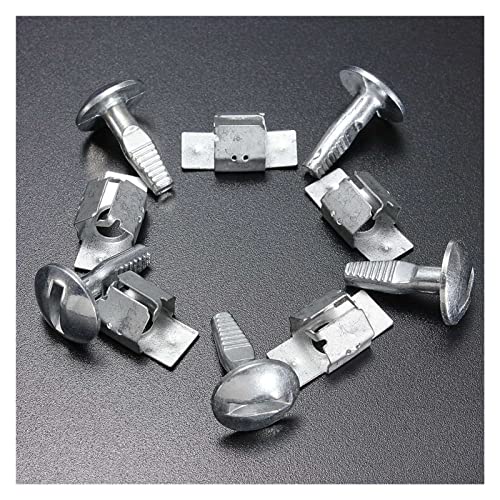 Clips de couvercle de sous-plateau de moteur 5 paires pour modèles 206 207 407