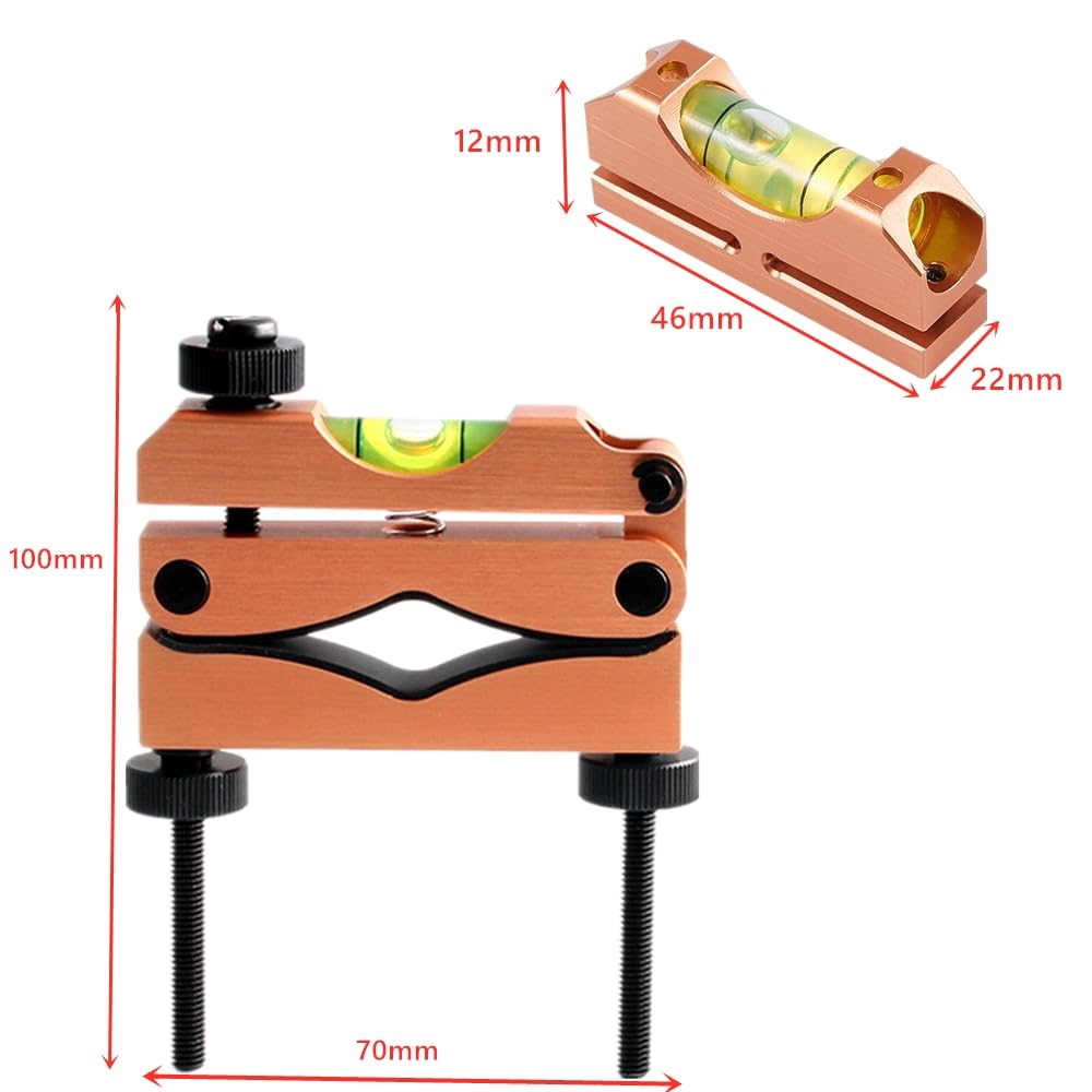 Universal Angle Level Calibration Scope Adjustable Leveling System with Magnet Adjuster