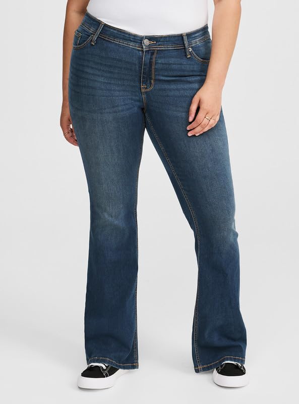 Torrid Women's Plus Size Jeans - Luxe Slim Boot Jean2