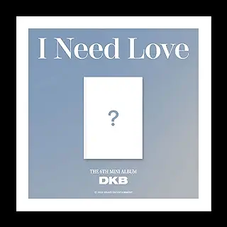 DKB I Need Love 6th Mini Album Contetns+POB+Card+Tracking Sealed (Standard Version)