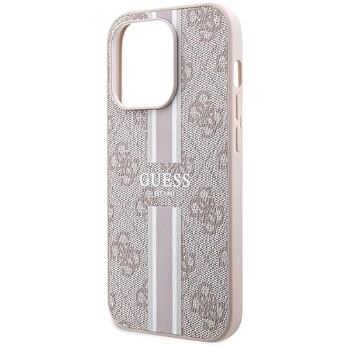 Coque de téléphone Guess iPhone 15 Pro Imprimé Rayures Compatible MagSafe Rigide - vue 7