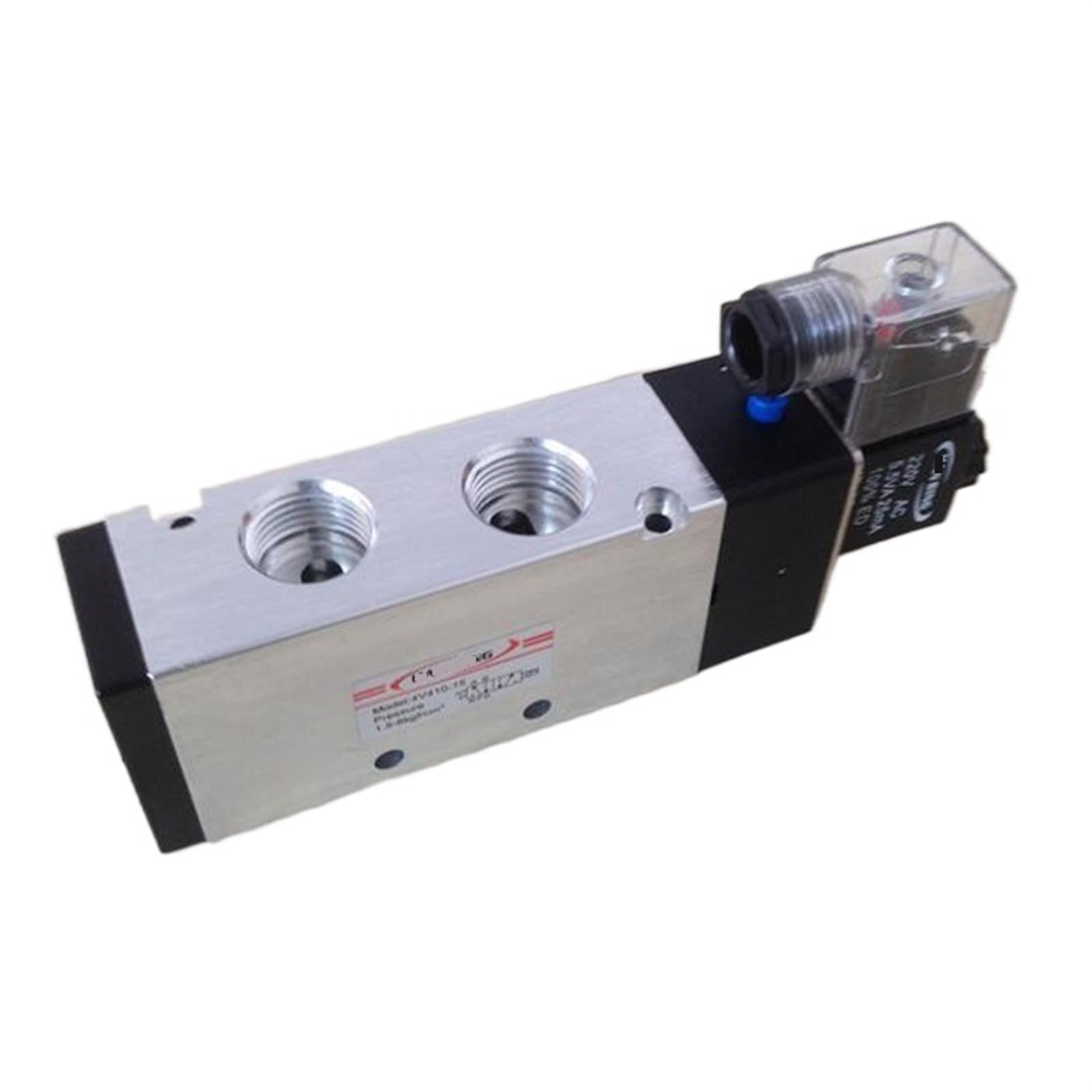 Vanne de commande électrique 5 voies 36V avec prise LED pour circuit pneumatique